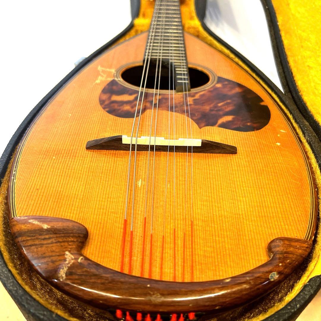 マンドリン SUZUKI NO.100 渦巻きヘッド　リブ彫り込み　スズキ