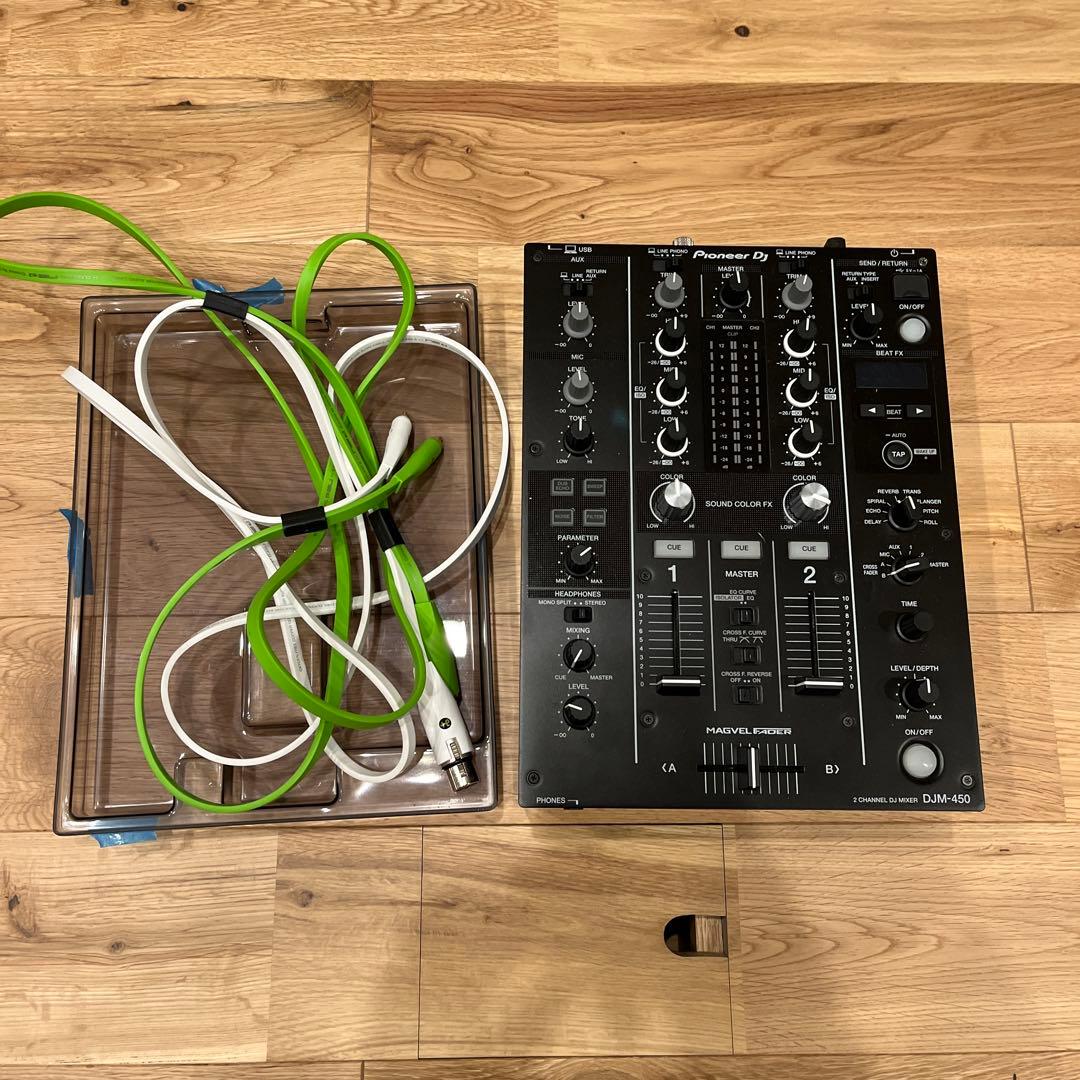 D*！様 Pioneer DJミキサー DJM-450 本体＋おまけ