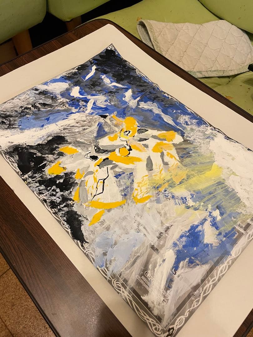 バトスピ　プレイシート　機人エムブラ仕様