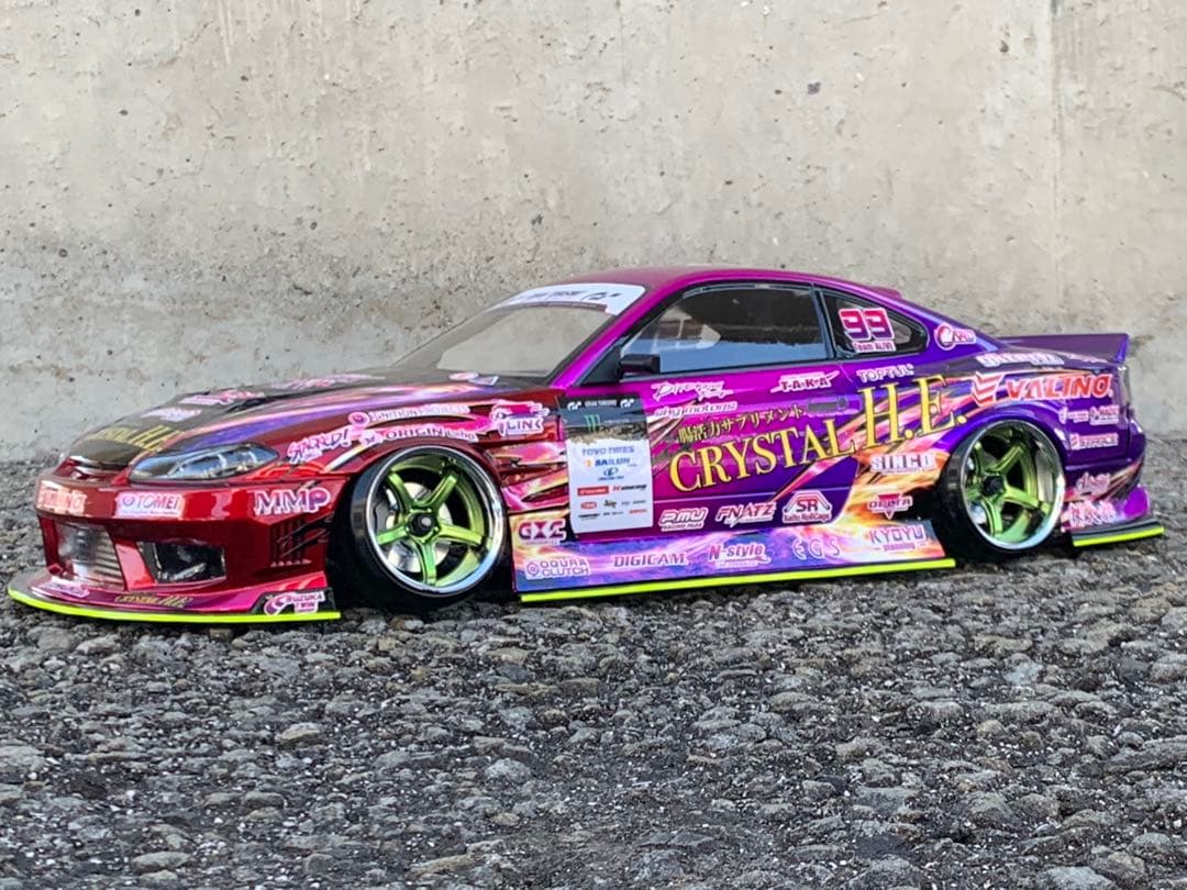 アディクション　アライブフーン　シルビア　限定ボディ キャンディーラメ塗装品