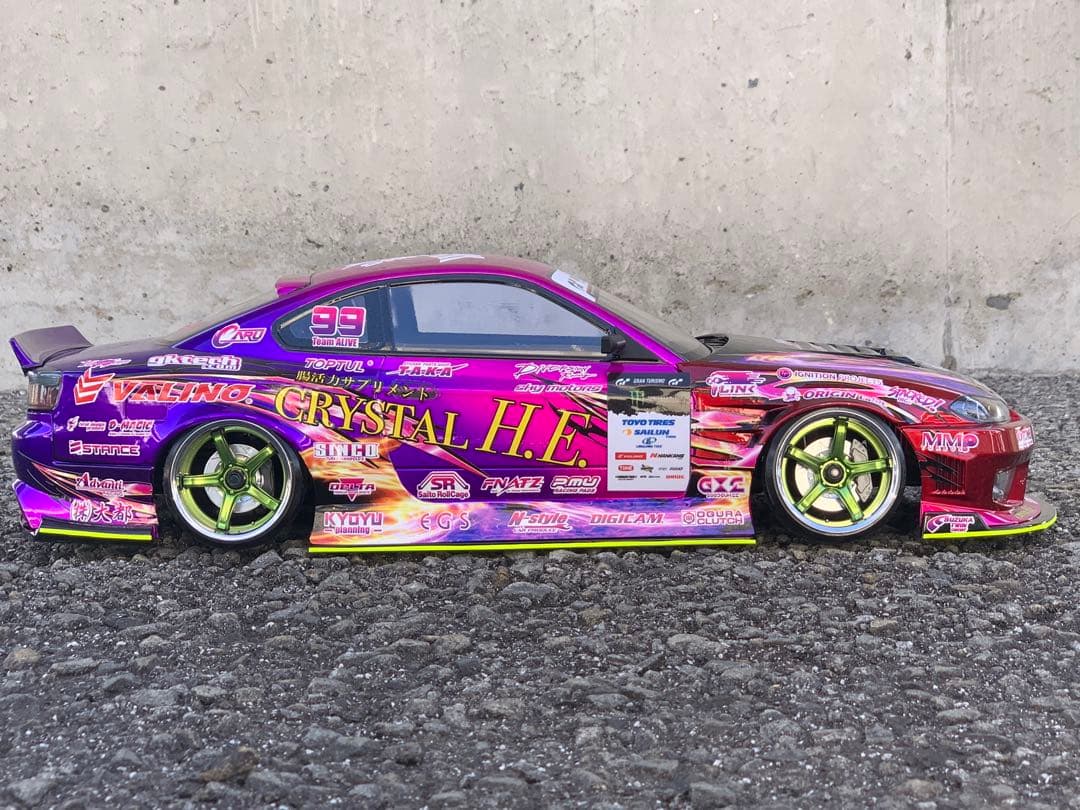アディクション　アライブフーン　シルビア　限定ボディ キャンディーラメ塗装品