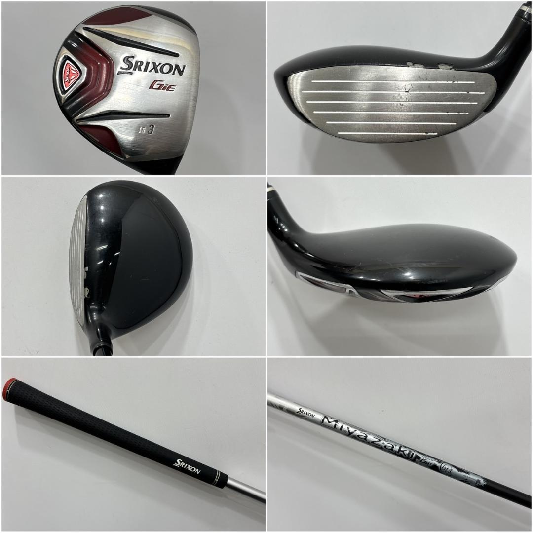 メンズ右利き初心者用　スリクソン　GiE　ゴルフクラブセット　W-2228