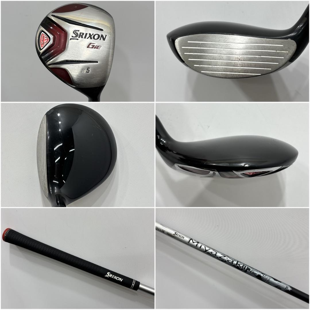 メンズ右利き初心者用　スリクソン　GiE　ゴルフクラブセット　W-2228