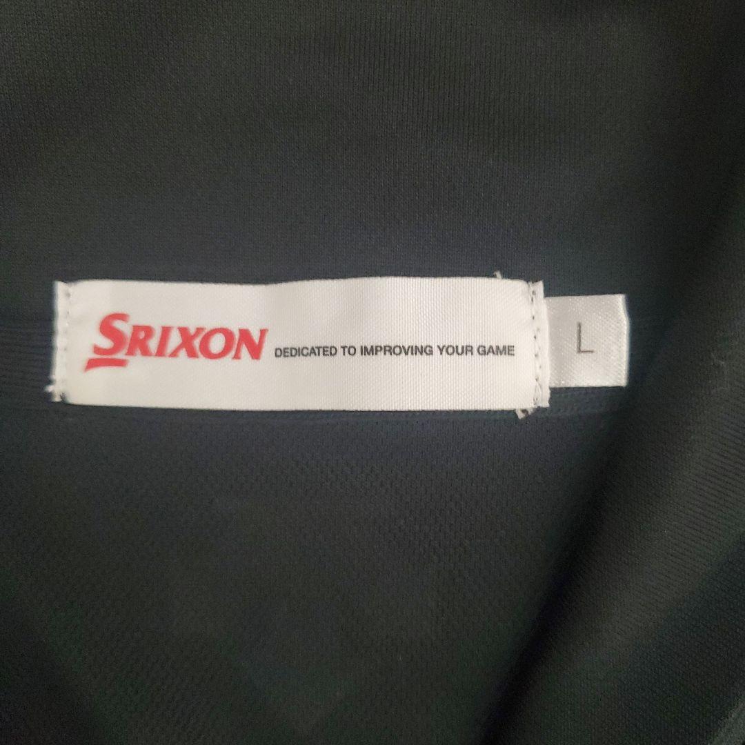 SRIXON 襟付き　半袖Tシャツ　松山英樹モデル　ブラック