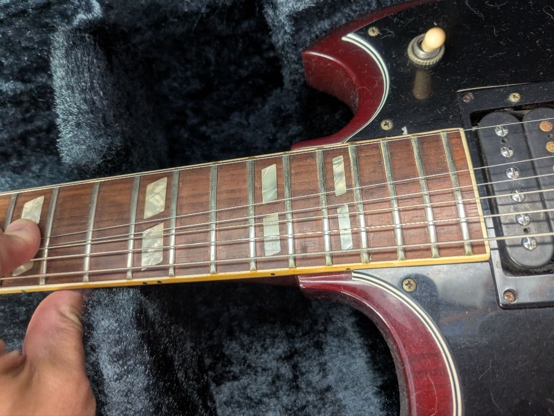 フェルナンデス製ダブルネック　ジミー・ペイジタイプ