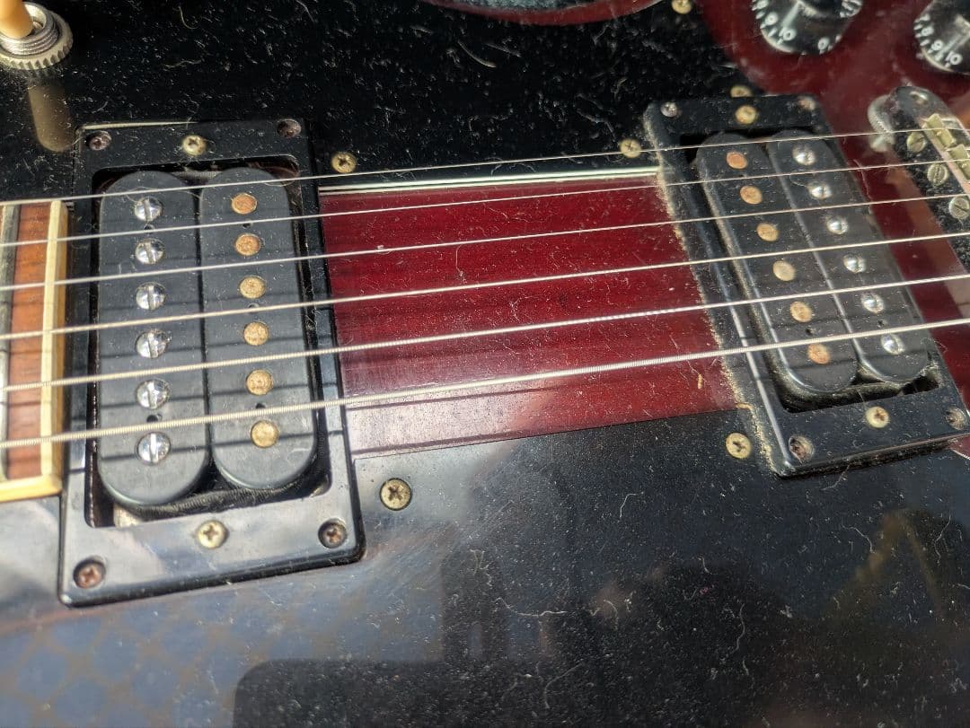 フェルナンデス製ダブルネック　ジミー・ペイジタイプ