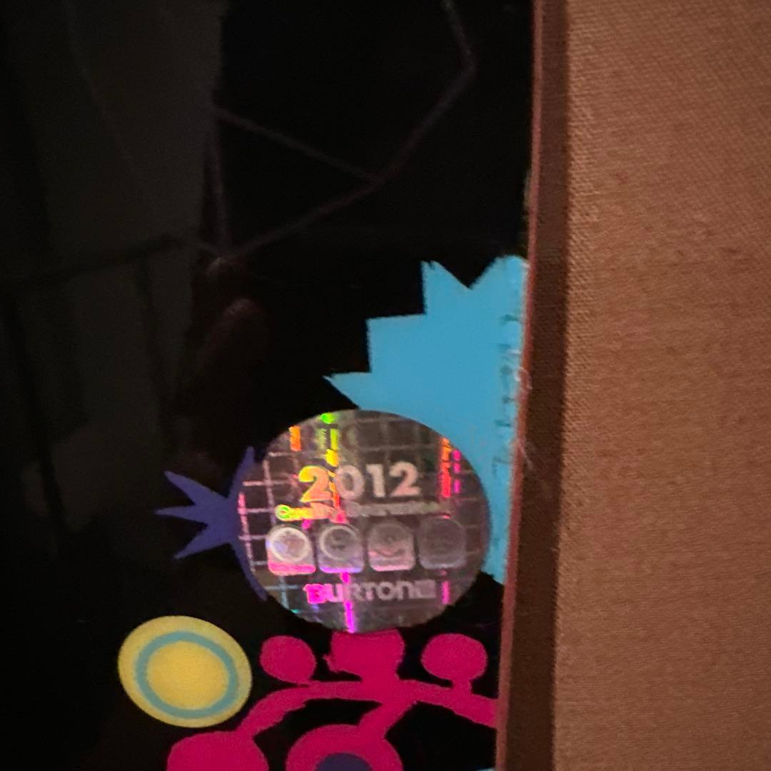 Burton スノーボード カラフルデザイン　ビンディング付き