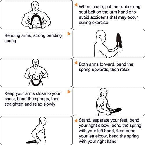 上半身用筋トレ器具 3段階に負荷が変わる