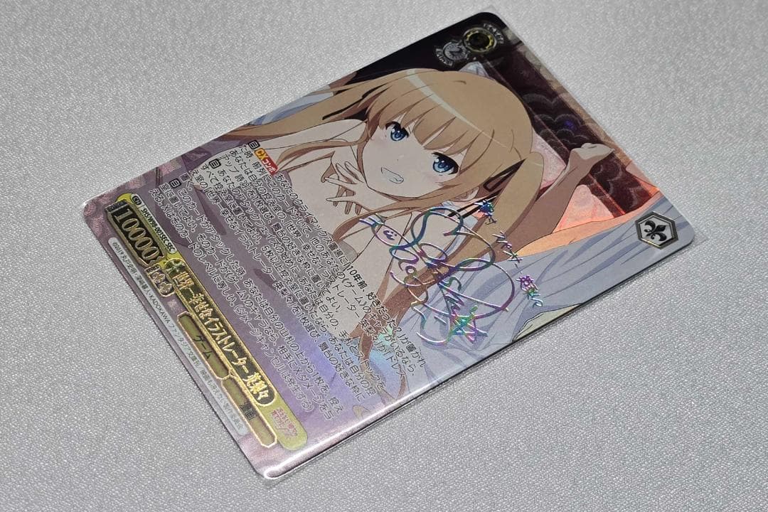 [訳アリ] ヴァイスシュヴァルツ 世界一幸せなイラストレーター 英梨々 sec