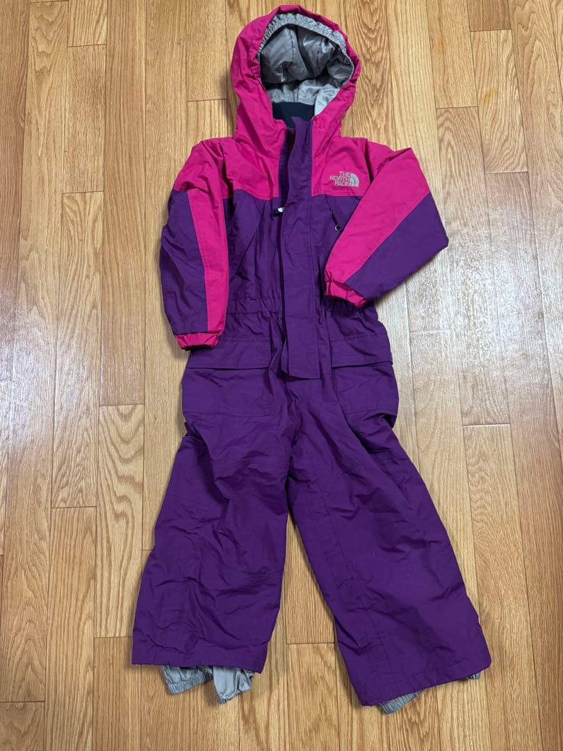 THE NORTH FACE 子ども用スキーウェア ピンク 110cm