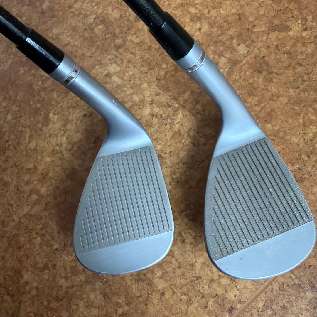 テーラー社MG5ウェッジ52°58°ラウネシャフト刺し２本セット