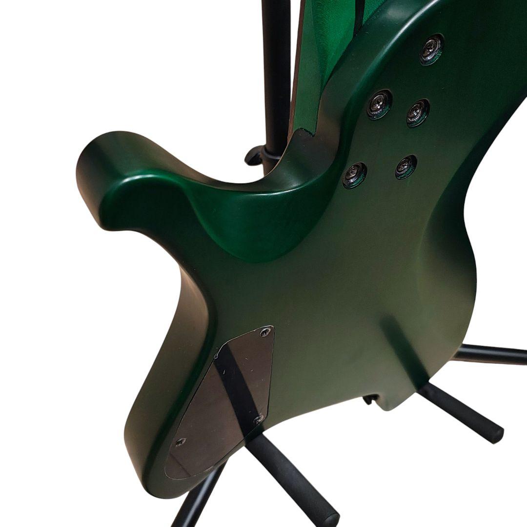 ヘッドレスギター GFC FHL-600FM グリーン エレキ ギター