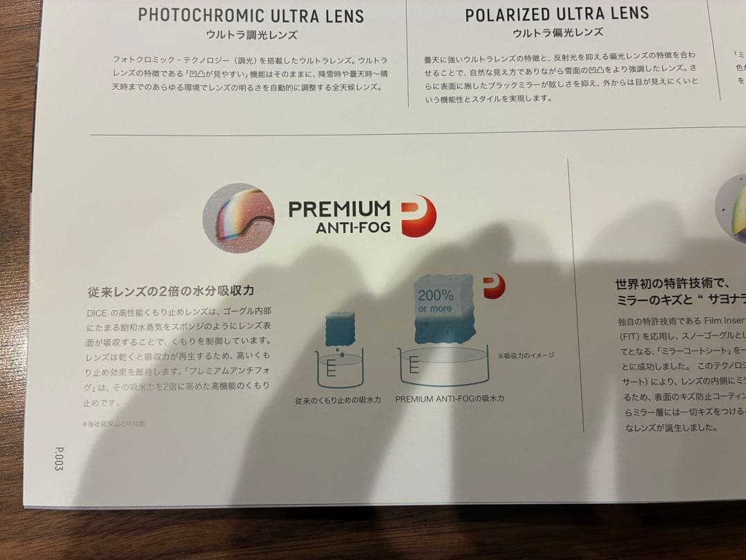 Dice bank スノーゴーグル