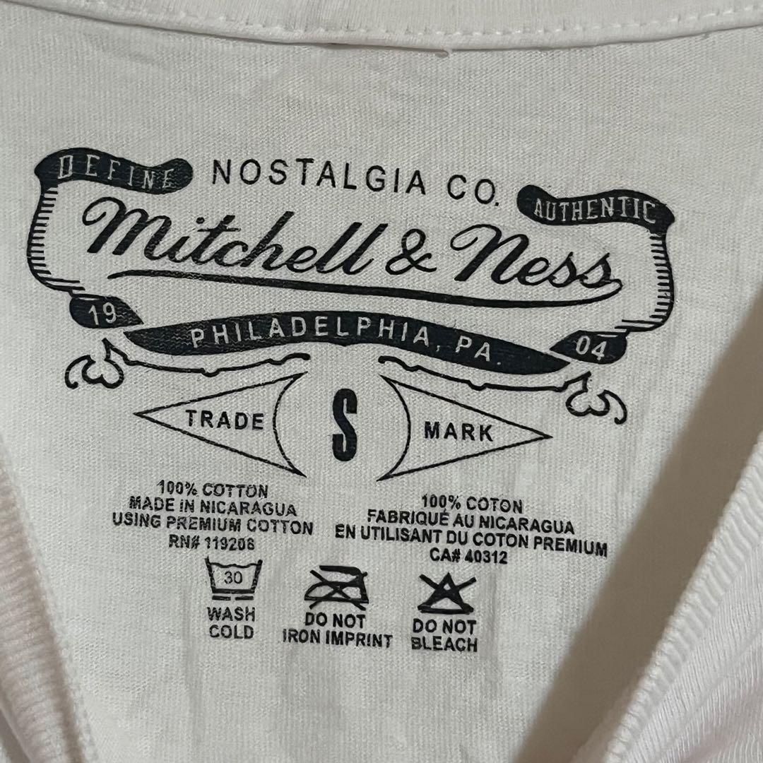 Mitchell & Ness 【S】サッカー ロゴ 長袖Tシャツ