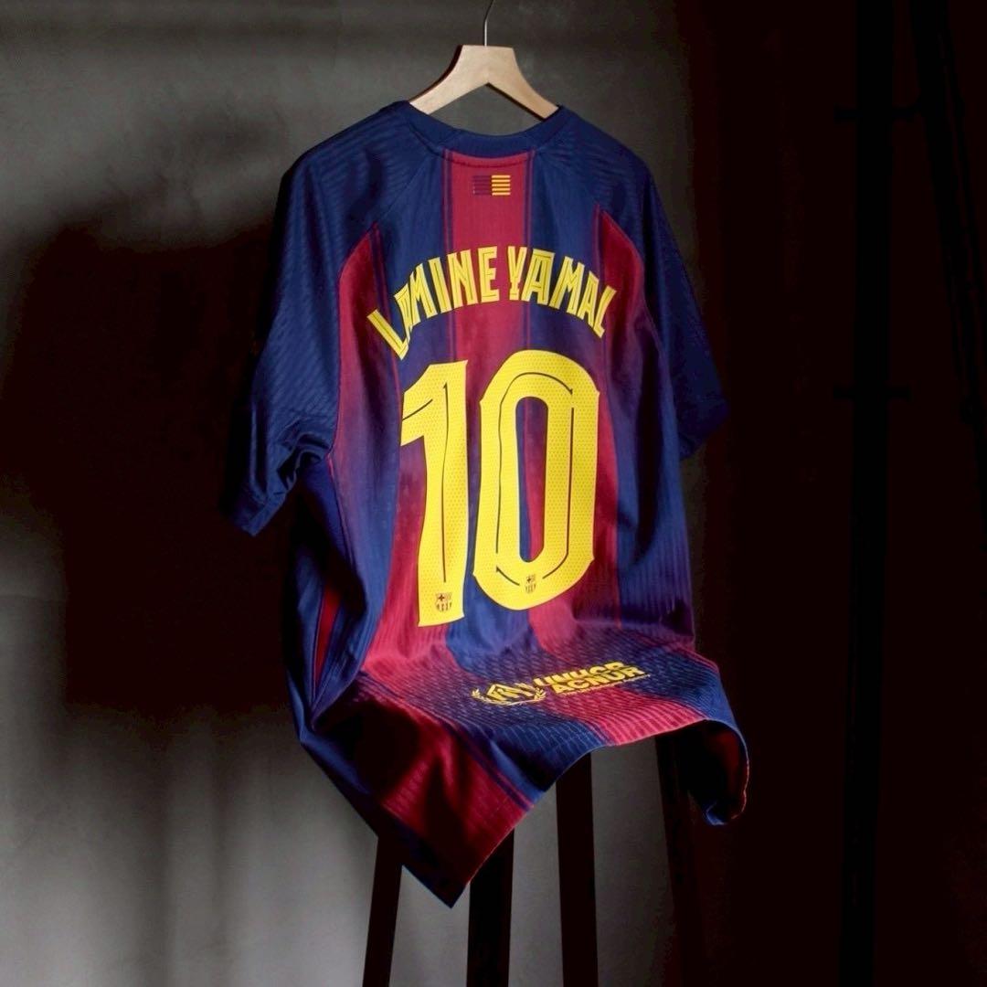 バルセロナ 25/26 オーセンティック ユニフォーム ホーム ラミン•ヤマル