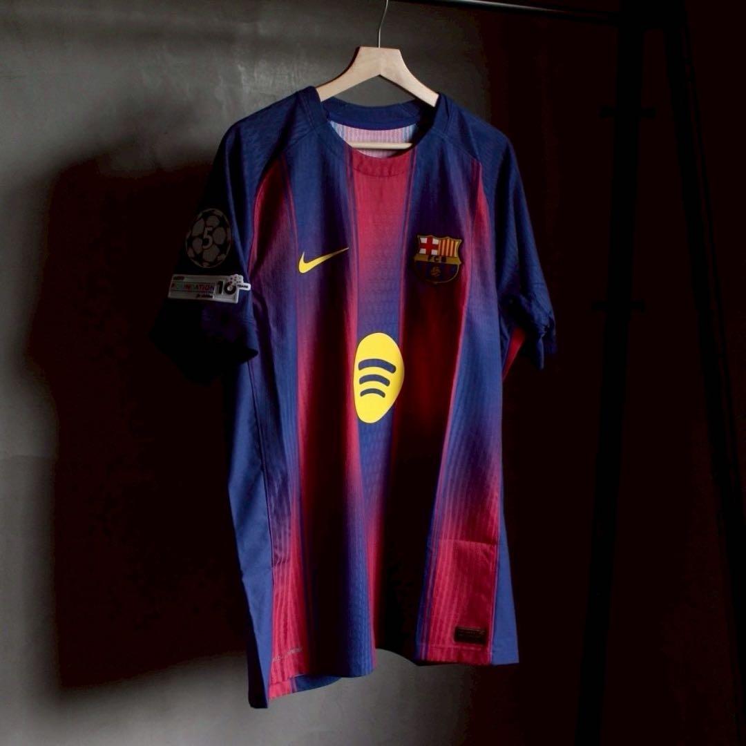 バルセロナ 25/26 オーセンティック ユニフォーム ホーム ラミン•ヤマル