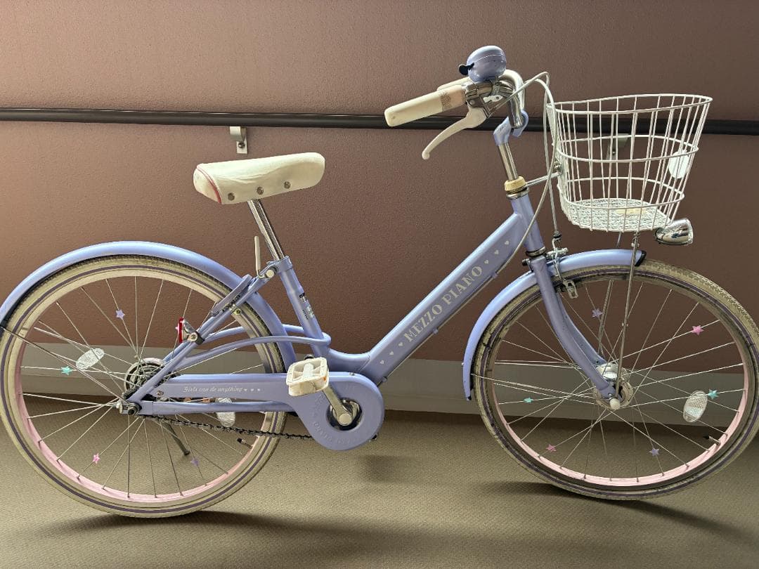 配送不可/引取限定　メゾピアノ　自転車　２２インチ　中古