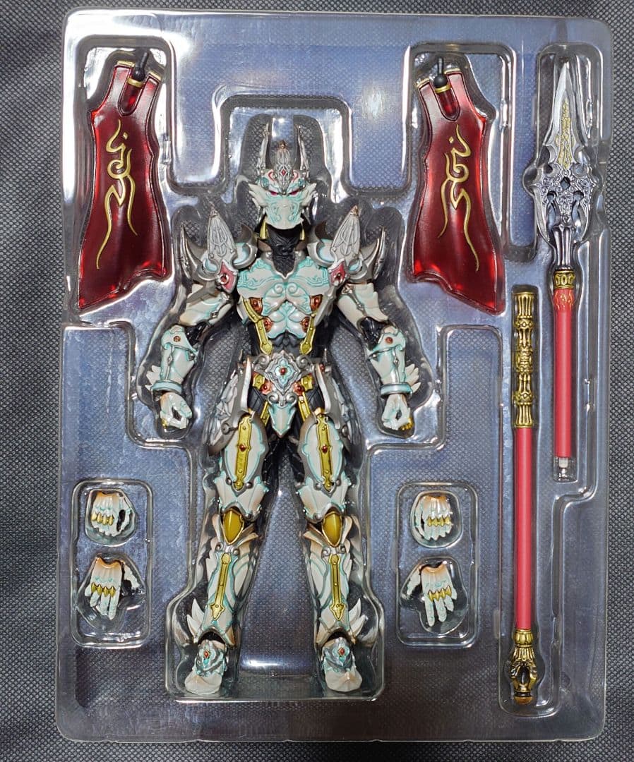 【11/23まで値下げ中】　魔戒可動　白夜騎士 ダン & 魔導馬 ハヤテ セット