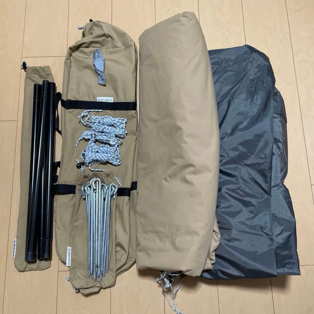 イグニオのワンポールテントとタープのセット