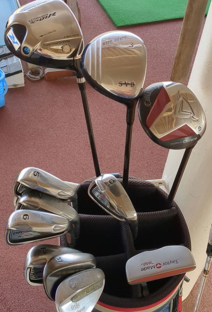 易しさ飛び最高フルセットキャディバッグ付き