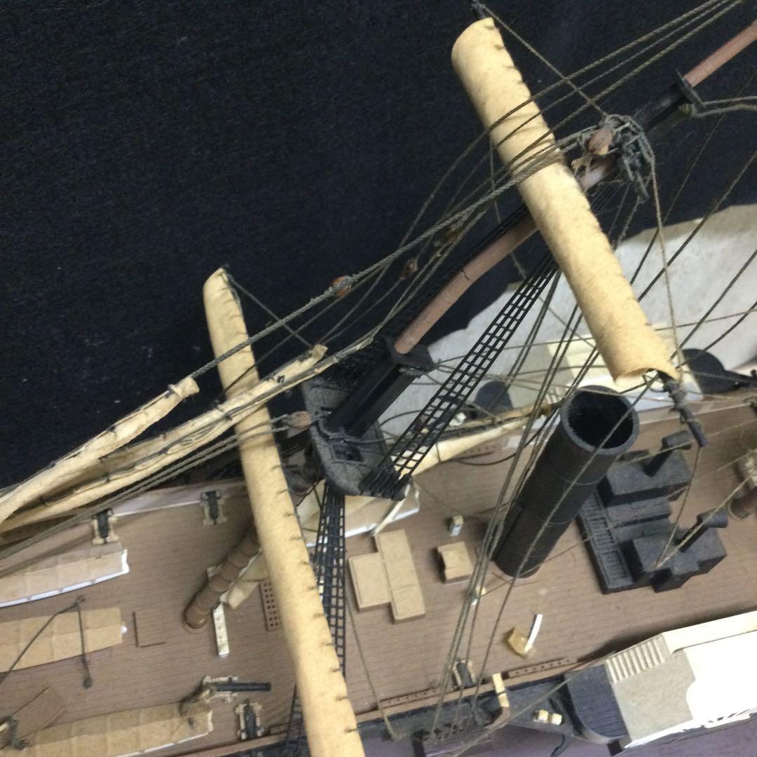 【kw】イマイ製プラモデル1/150 黒船　※ジャンク