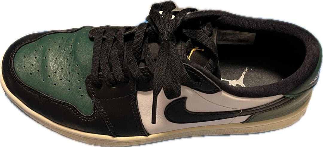 Nike Air Jordan 1 Low ゴルフ ホワイト/ブラック/グリーン