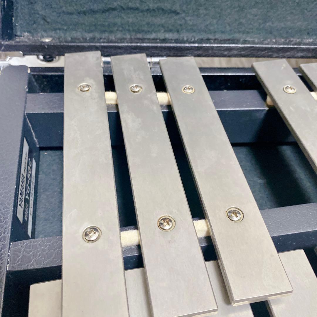 【定番】 YAMAHA YG-50C グロッケン ハードケース マレット付き