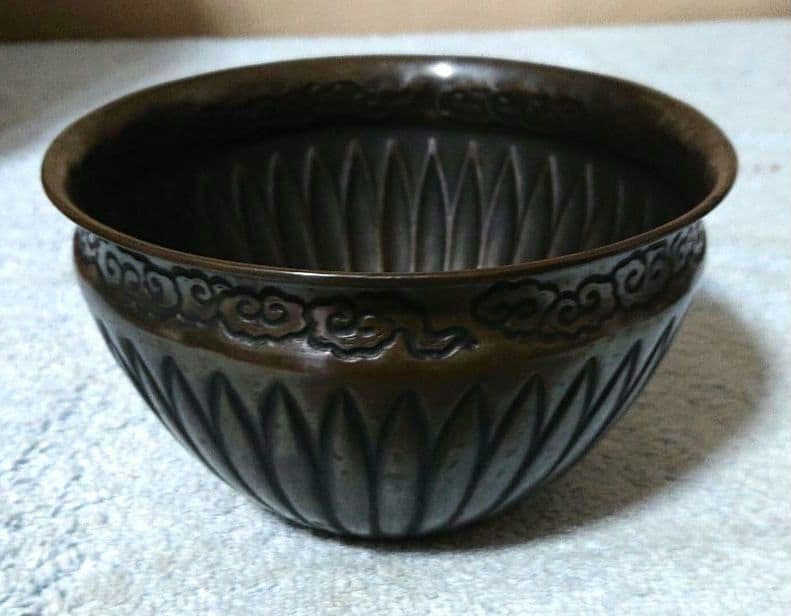 茶道具 菊割建水