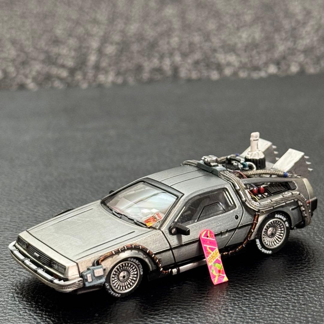デロリアン Ⅱ カスタム品 1/64 MJモデル バックトゥザフューチャー②