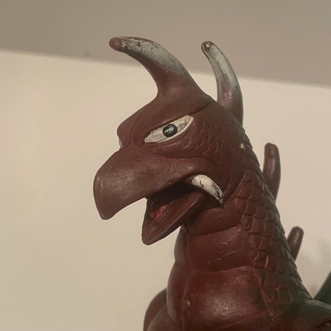 パチ ガイガン風 怪獣 22cm ゴム人形 フィギュア ゴジラ