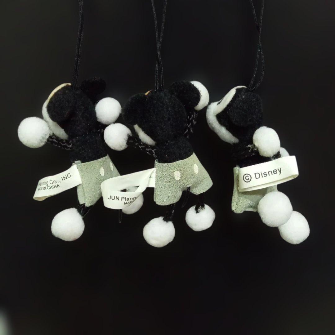 ミニぬいぐるみストラップ ミッキー＆ミニー　16個セット