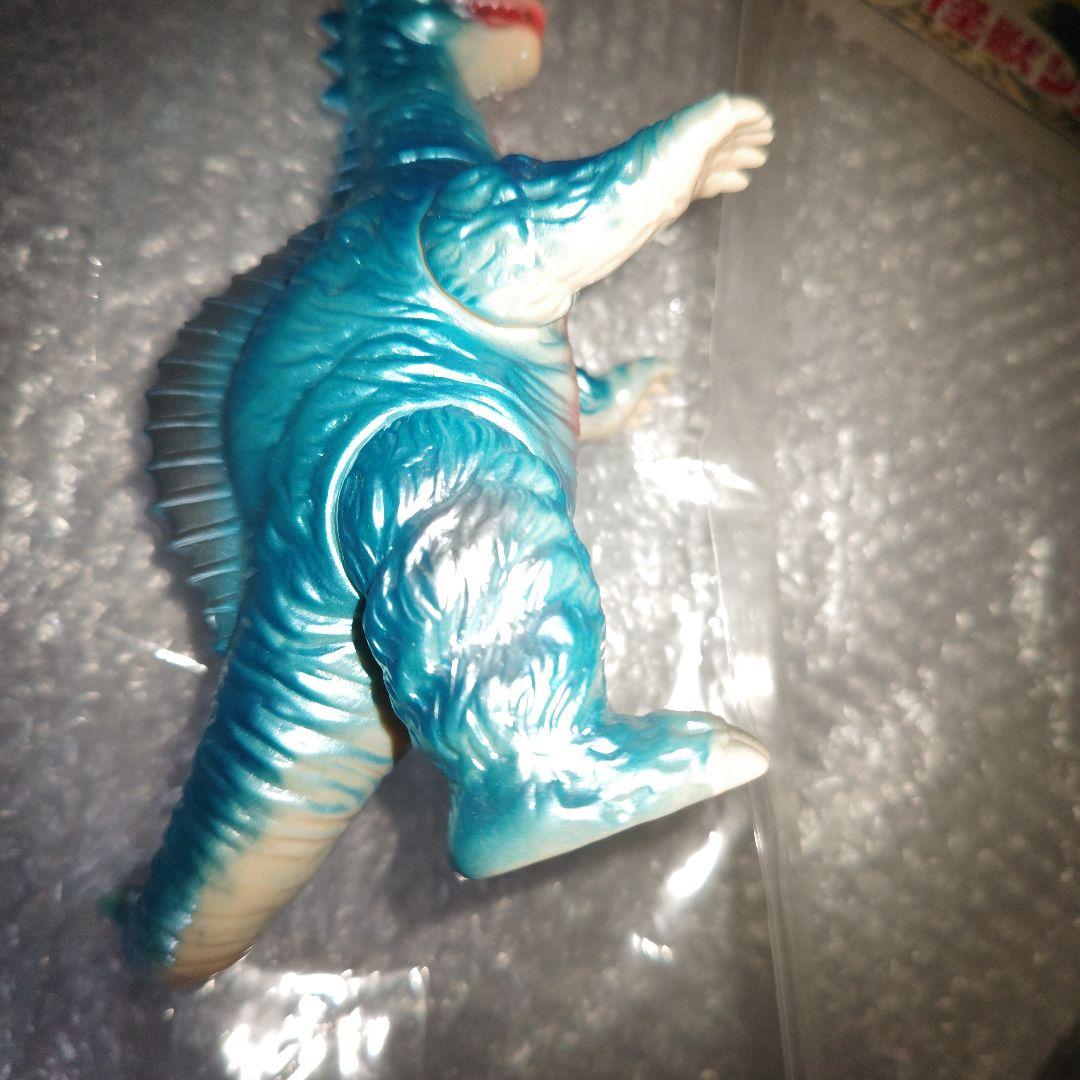 ブルマァク　キングザウルス三世　ソフビ　ブルー　帰ってきたウルトラマン