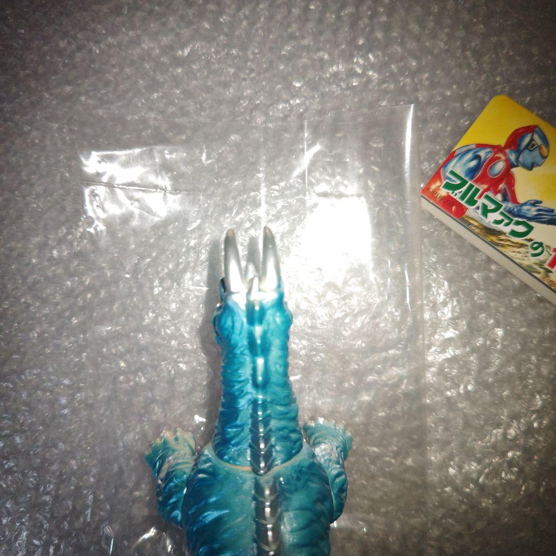ブルマァク　キングザウルス三世　ソフビ　ブルー　帰ってきたウルトラマン