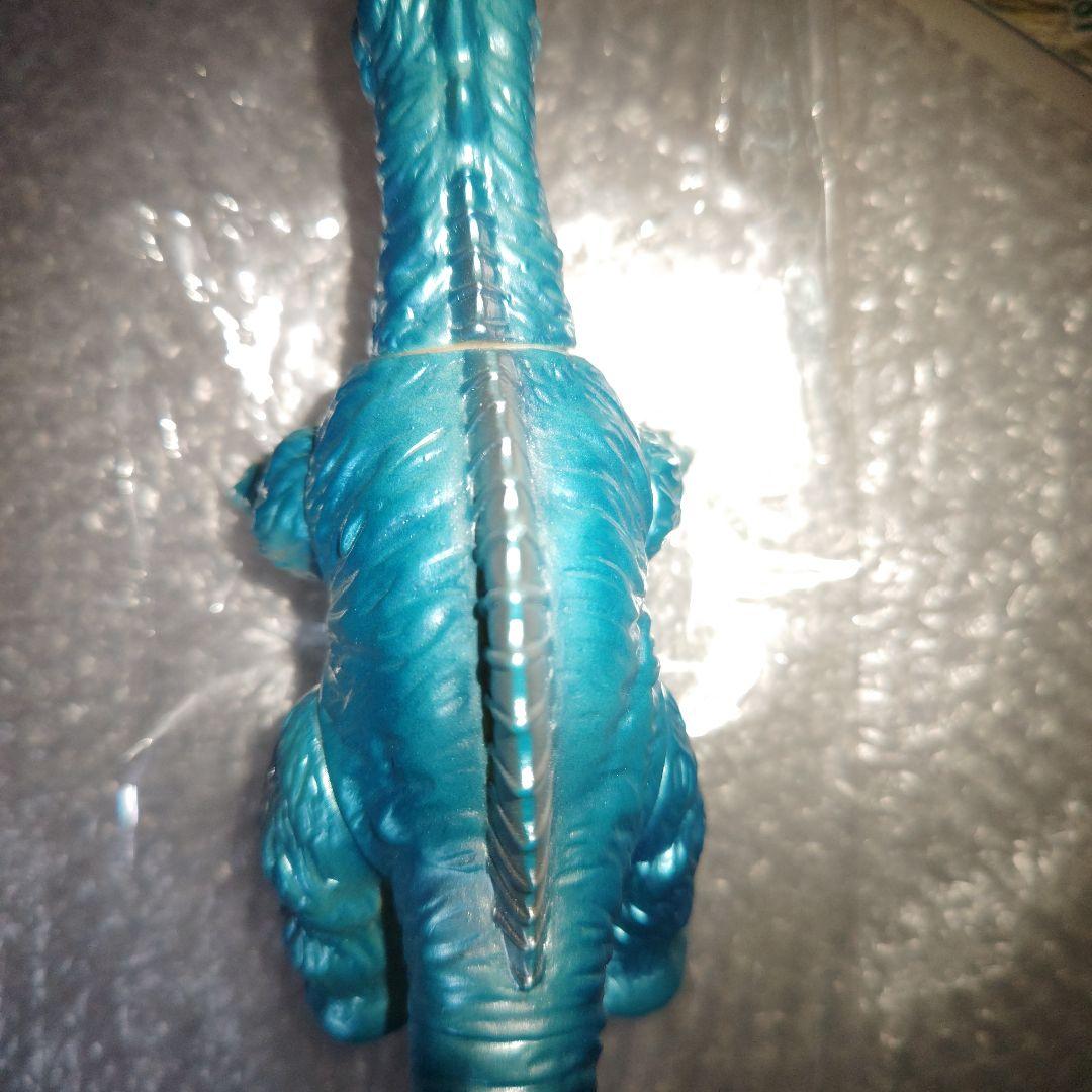 ブルマァク　キングザウルス三世　ソフビ　ブルー　帰ってきたウルトラマン