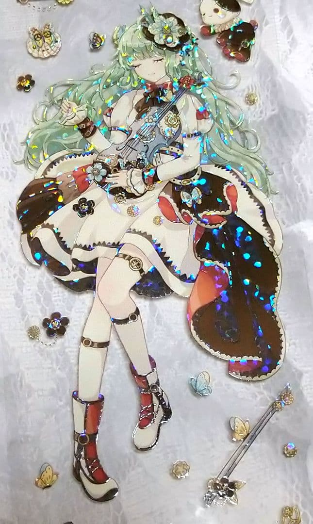 ☆SALE✩再販✩J258＃熔金学院(银河光)切売り海外人物マステ女の子