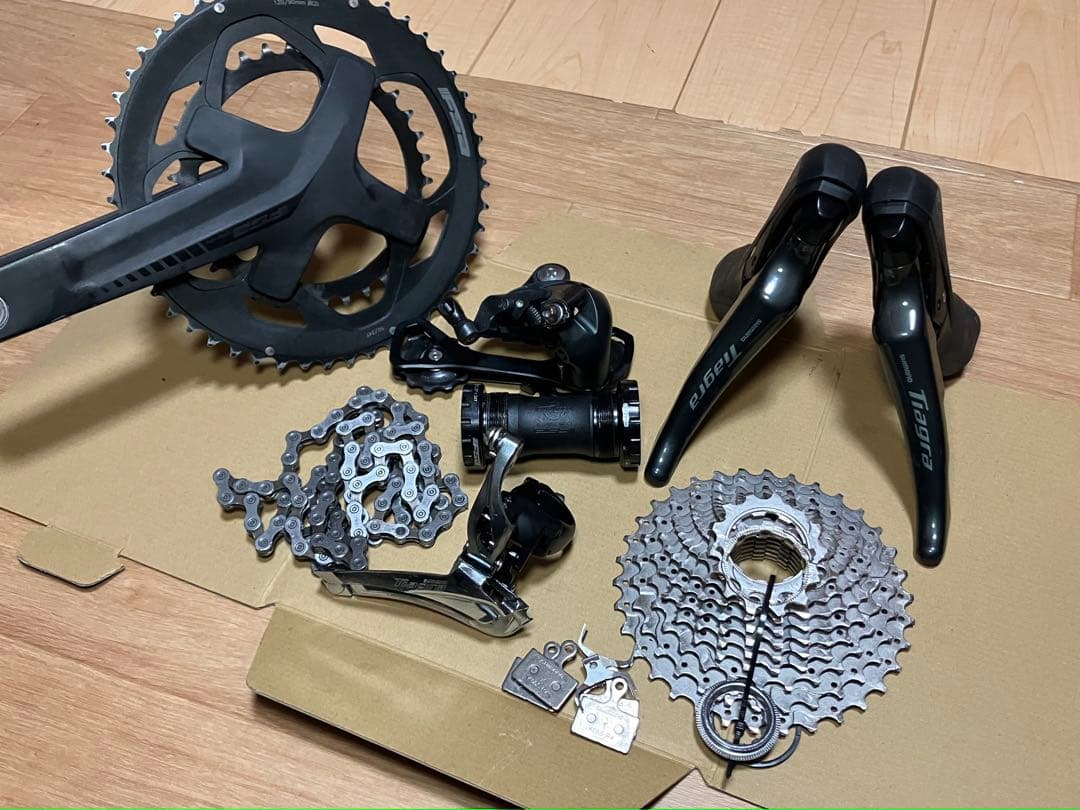 シマノTiagra 4700系 油圧 コンポーネントセット【2×10速】