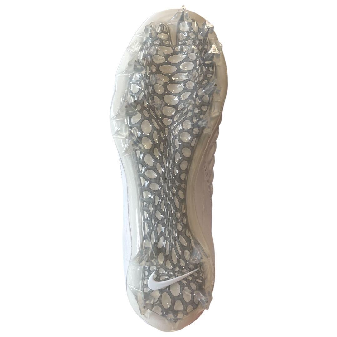 Nike アメリカンフットボール スパイク ホワイト　28㎝