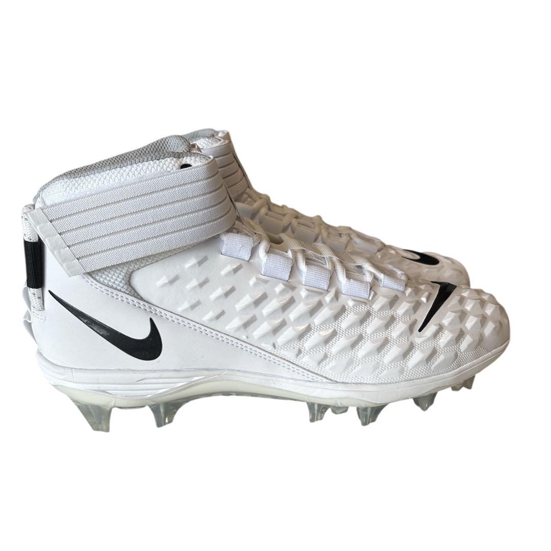 Nike アメリカンフットボール スパイク ホワイト　28㎝