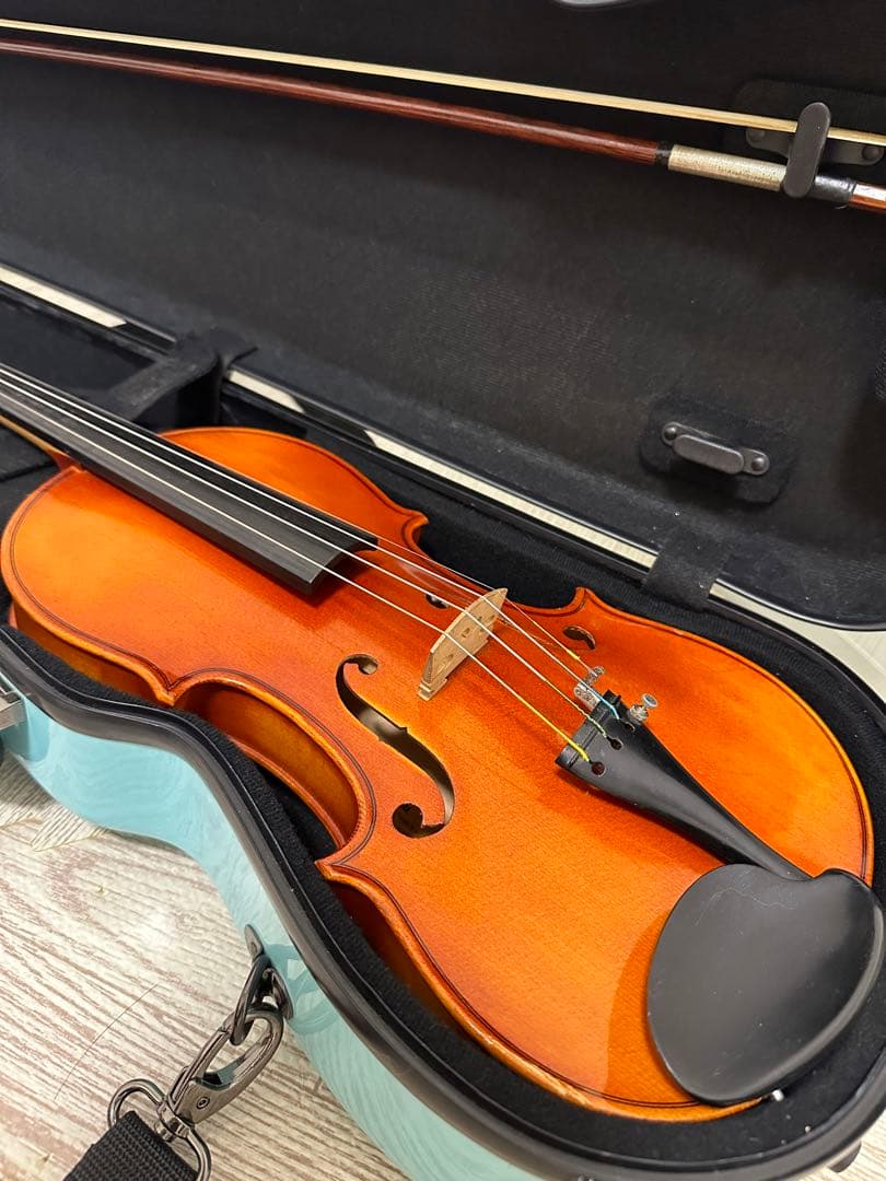SUZUKI 鈴木バイオリン ケース付き4/4 セット