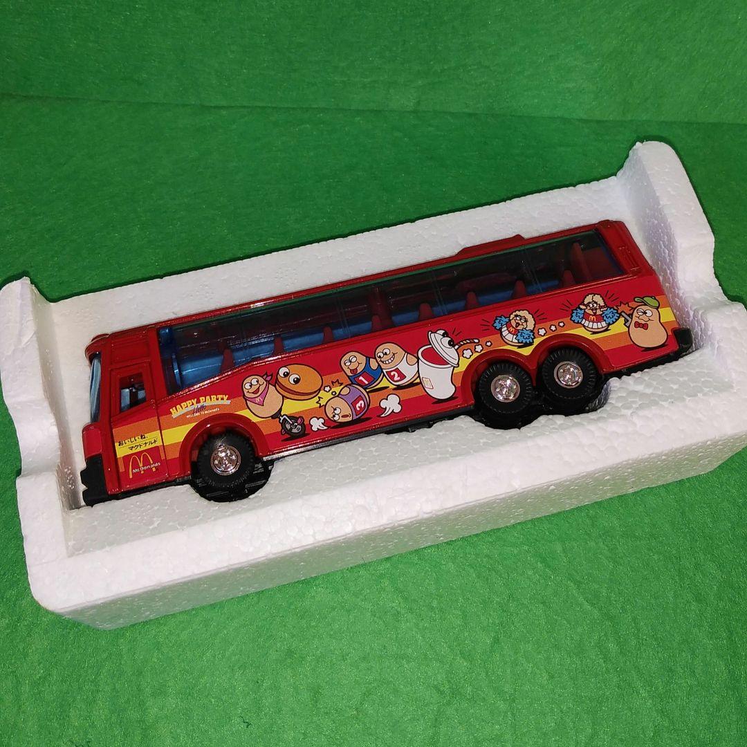 マクドナルド　パーティーバス　ダイヤペット　Diapet　ミニカー　ハンバーガー