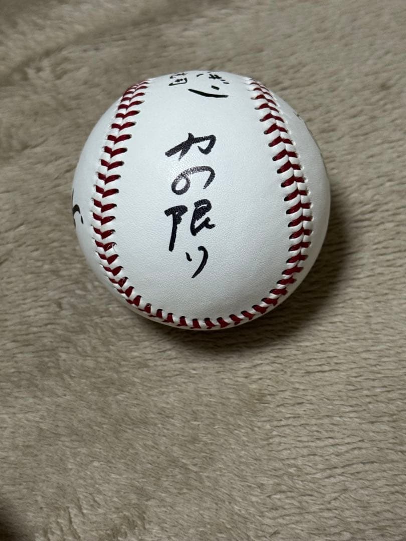 阪神タイガース100周年甲子園記念球　近本光司選手直筆サインボール　力の限り入り