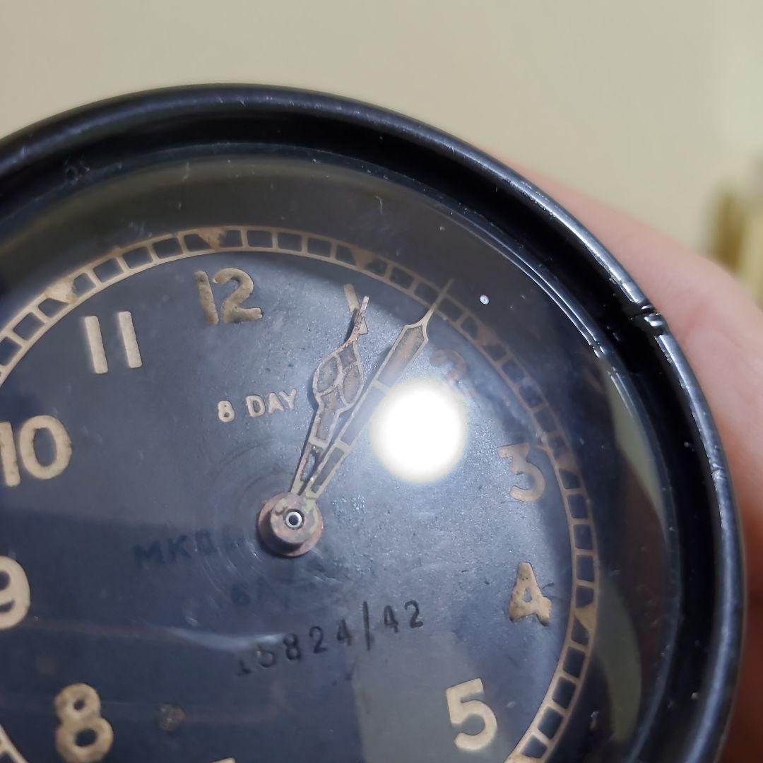 イギリス軍　航空計器 コックピットクロック MK.2 航空機用時計