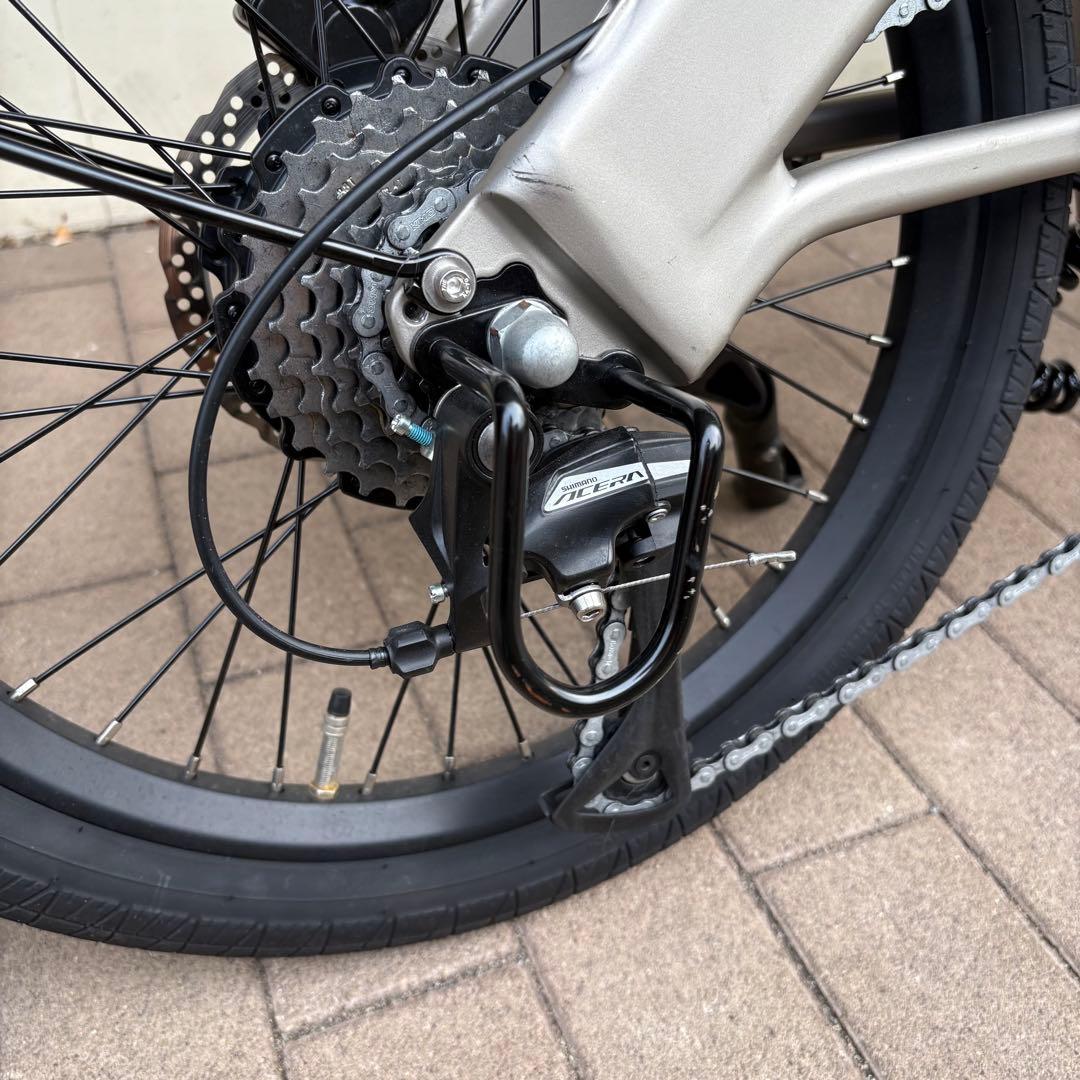 ERWAY A02 折り畳み電動アシスト自転車 予備バッテリー付き、