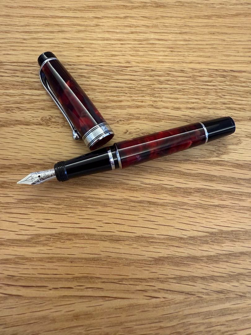 AURORA アウロラ 万年筆 ミニ オプティマ バーガンディ M