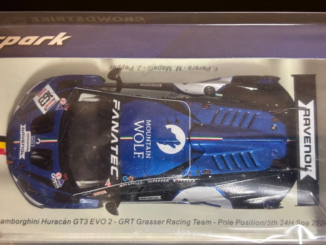 ミニカー spark 1/43 Grasser Racing Team Spa 2024