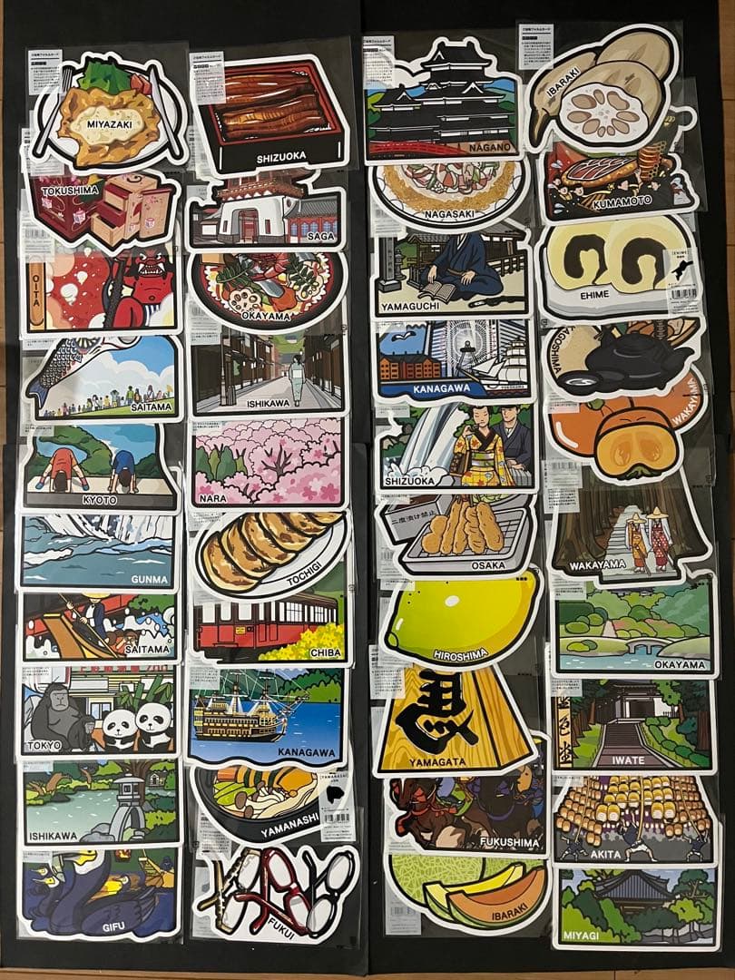 ご当地フォルムカード　まとめ売り　160枚①