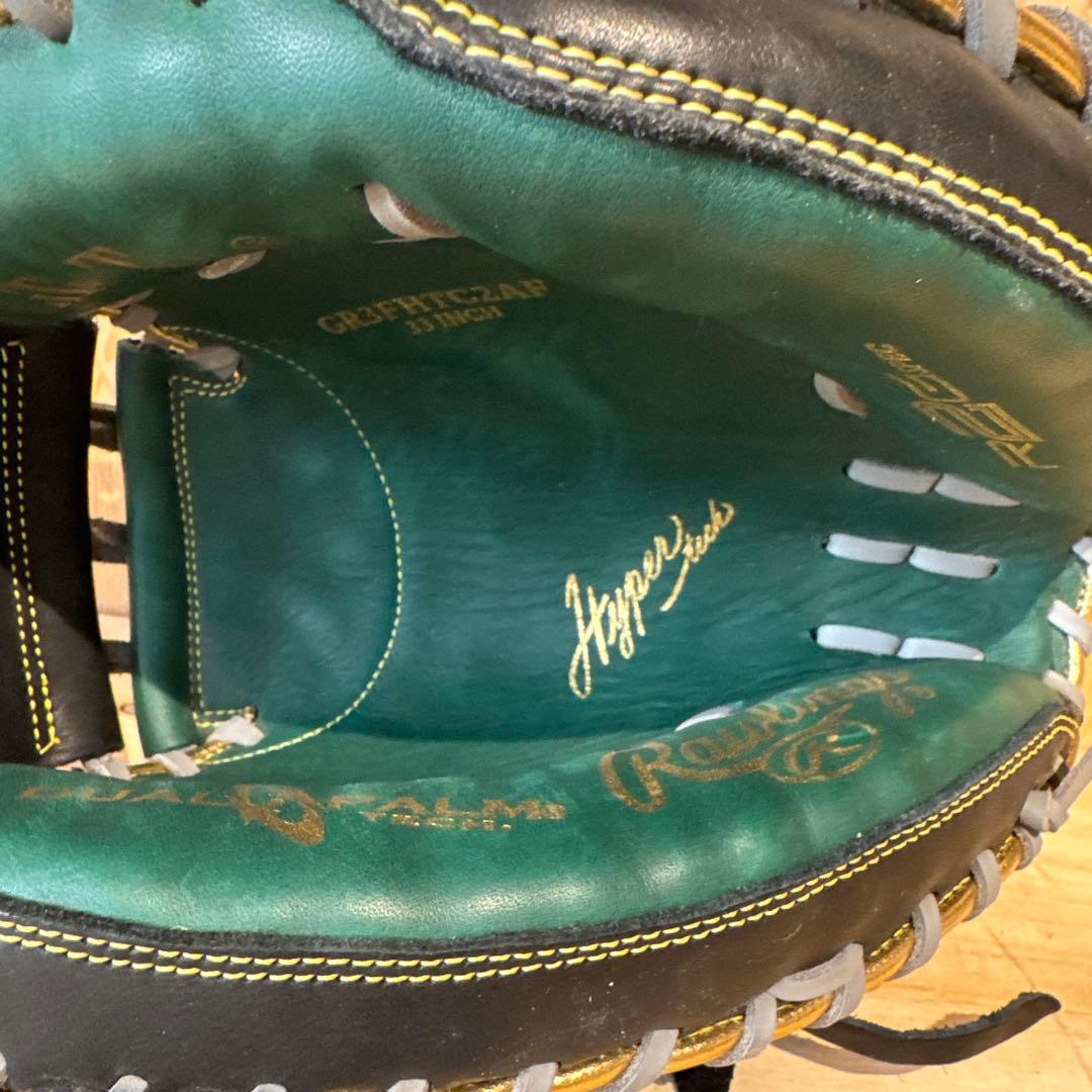 Rawlings キャッチャーミット 緑/黒