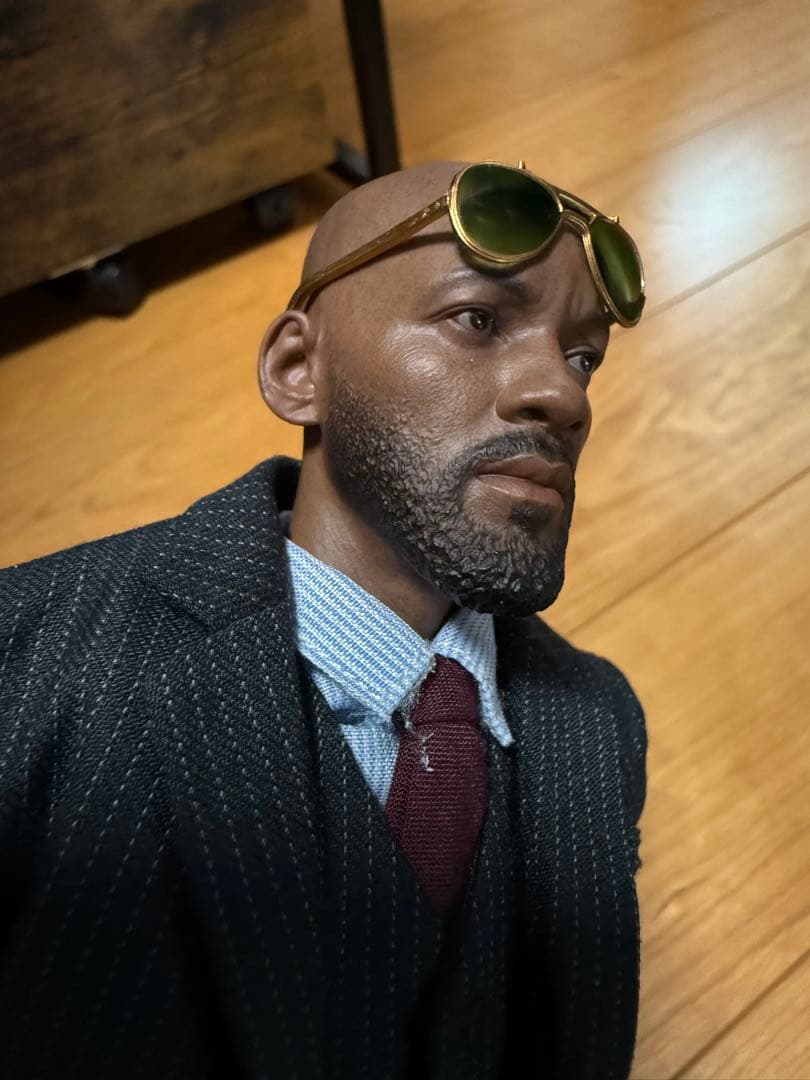 1/6 ホットトイズ 系 ウィル・スミス 似 カスタムフィギュア 美品