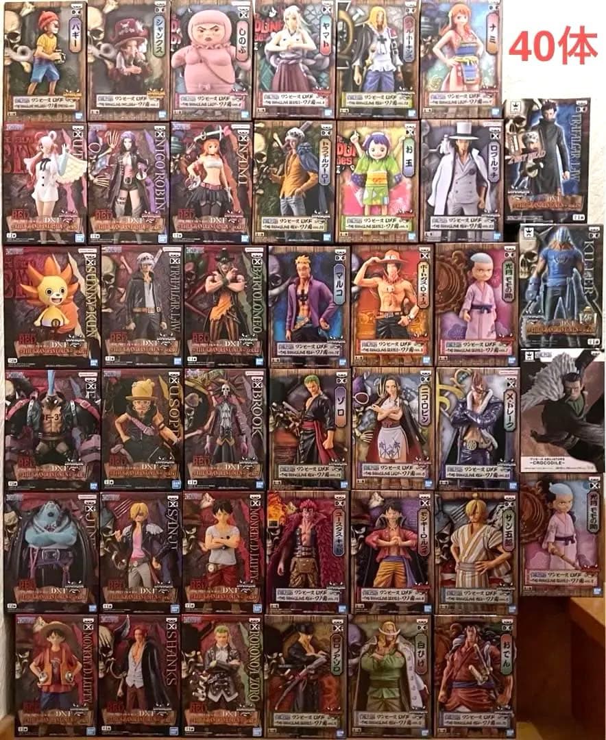ワンピースフィギュア: 40体
