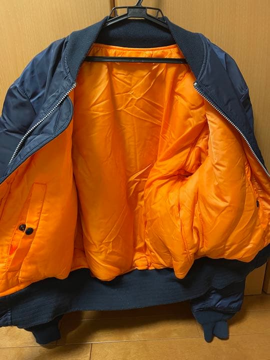 中田商店VALLEYAPPARELバレイアパレルフライトジャケットネイビー